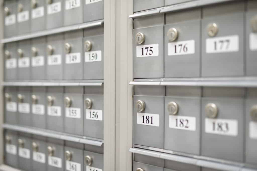 private mailboxes